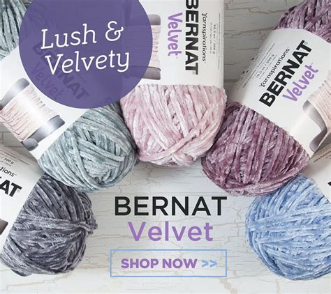 bernat velvet yarn color chart